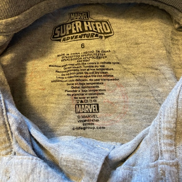 ⭐️SALE🌟 Marvel Superhero Adventures Collared Shirt - Picture 5 of 5